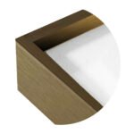 Premium Aluminum Floating Canvas Picture Frames - Brushed Antique Brass - Image 2