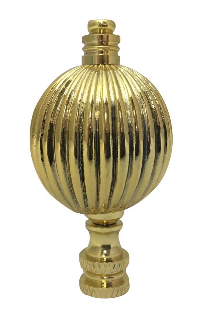 Balloon Shaped Lamp Finial for Lamp Shade 3 Inch Multiple Finishes - Image 4