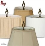 Single Flame Design Lamp Finial for Lamp Shade 4 Inch Multiple Finishes - Image 6