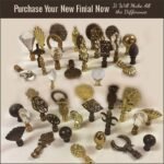 Handmade Lamp Shade, Two-Tone Orange Moroccan Print, 10 x 10 x 8 - Image 3