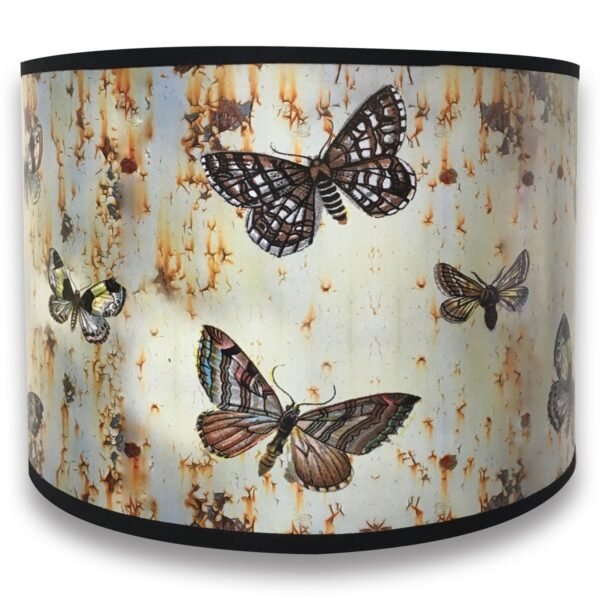 Butterfly Print Handmade Lamp Shade, 10 x 10 x 8 royalLAMPSHADES