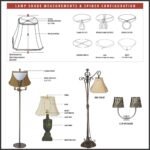 28" Crystal Buffet Lamp with Eggshell and Black Moroccan Print Shallow Drum Hardback Lamp Shade - Image 10