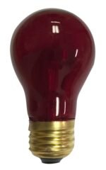 Royal Designs Long Life Decorative 15-Watt A-15 130V RED Light Bulb - Image 2