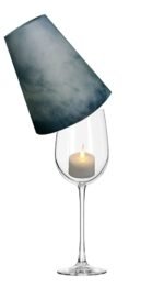 Royal Designs Blue Sky Vellum Paper Wine Glass Tea Light Shade - Party Centerpiece - Set of 20 - Image 5