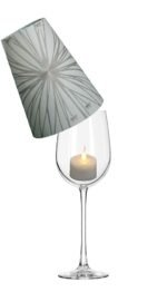 Royal Designs Star Burst Silhouette Vellum Paper Wine Glass Tea Light Lampshade - Party Centerpiece - Set of 20 - Image 5