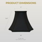 Square Inverted Corner Bell Basic Lamp Shade - Image 3
