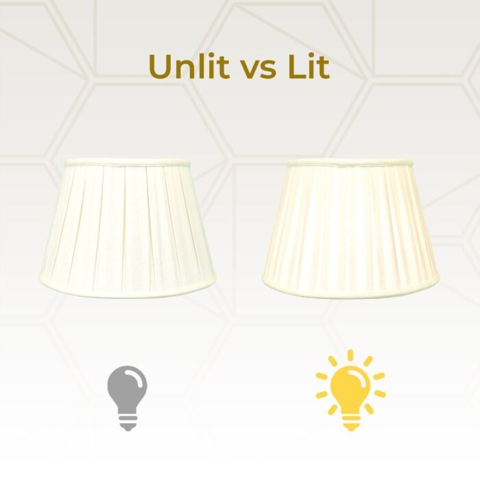 Empire English Pleat Basic Lamp Shade - Image 5