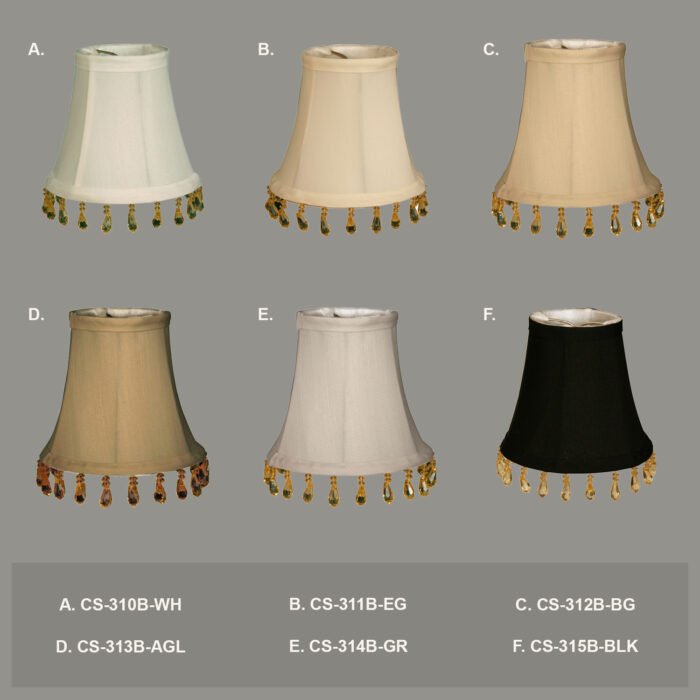 Beaded Bell Chandelier Shade - Image 4