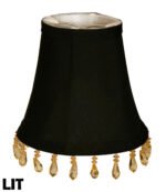Beaded Bell Chandelier Shade - Image 3