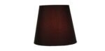 Royal Designs, Inc. Hardback Empire Chandelier Basic Shade Black - Image 4