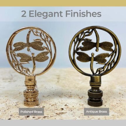 Friendship Dragonflies Finials Pure Brass