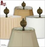 Balloon Shaped Lamp Finial for Lamp Shade 3 Inch Multiple Finishes - Image 2