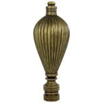 Vase Shaped Lamp Finial for Lamp Shade 3.5 Inch Multiple Finishes - Image 4