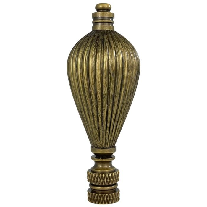 Vase Shaped Lamp Finial for Lamp Shade 3.5 Inch Multiple Finishes - Image 4