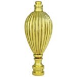 Vase Shaped Lamp Finial for Lamp Shade 3.5 Inch Multiple Finishes - Image 3