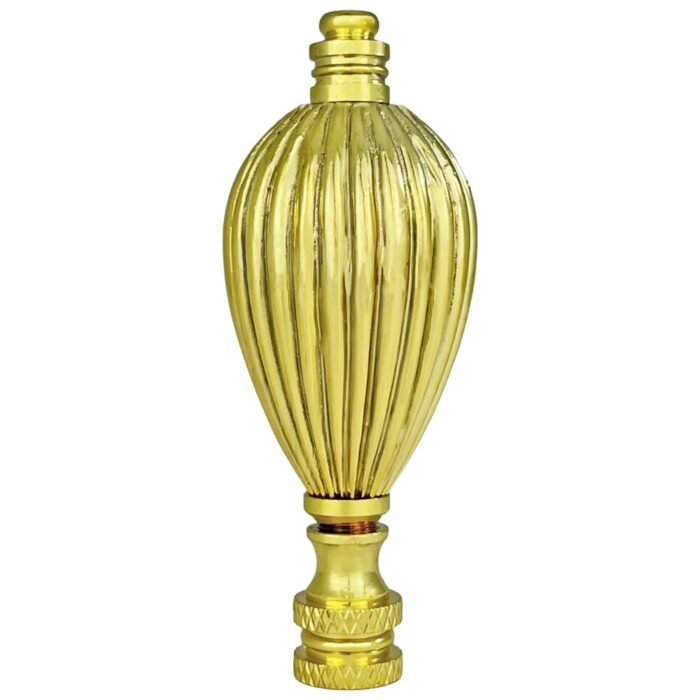 Vase Shaped Lamp Finial for Lamp Shade 3.5 Inch Multiple Finishes - Image 3