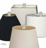 Short Cylinder Clear Lucite Lamp Finial for Lamp Shade 1.5 Inch - Image 4