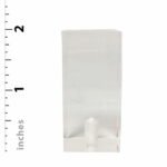 Rectangular Clear Lucite Lamp Finial for Lamp Shade 2 Inch - Image 3