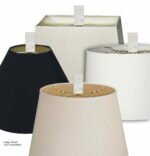 Rectangular Clear Lucite Lamp Finial for Lamp Shade 2 Inch - Image 4