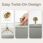 Decorative Abundant Tree Finial for Lamp Shade - 2.5 Inch Height - Multiple Finishes - Image 8