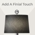 Decorative Hovering Dragonfly Finial for Lamp Shade - 2.5 Inch Height - Multiple Finishes - Image 6