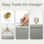 Decorative Hovering Dragonfly Finial for Lamp Shade - 2.5 Inch Height - Multiple Finishes - Image 9