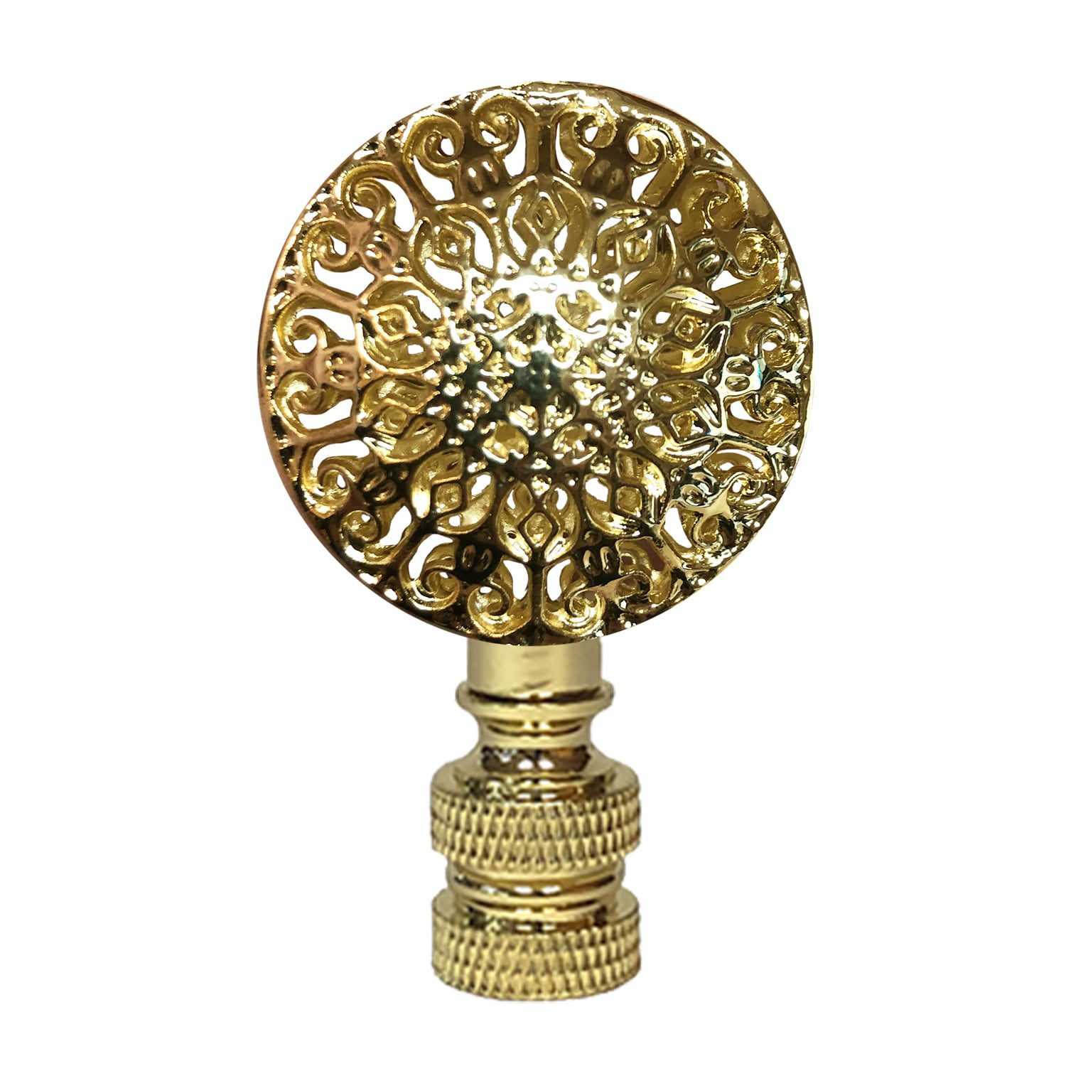 Decorative Jubilant Oak Finial for Lamp Shade 2.5 Inch Height