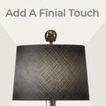 Decorative Botanical Wise Owl Lamp Finial for Lamp Shade 2.5 Multiple Finishes - Image 3