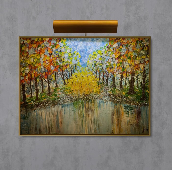 Premium Aluminum Floating Canvas Picture Frames From Sizes 8 x 8 to 60 x 60, Brushed Silver - Image 7