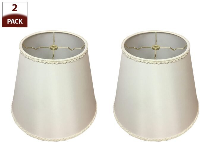 Empire Hardback Lamp Shade with Top and Bottom Trim - Image 5