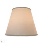 Empire Hardback Lamp Shade with Top and Bottom Trim - Image 4