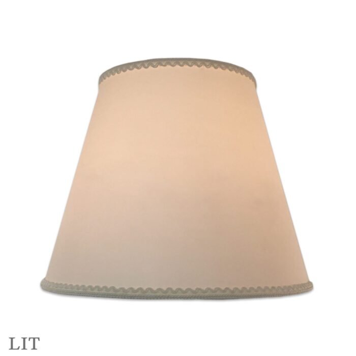 Empire Hardback Lamp Shade with Top and Bottom Trim - Image 4