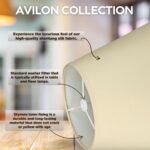 Set of 2 Scalloped Swing-Arm Dimmable Wall Lamp with Avilon Shade - Image 9