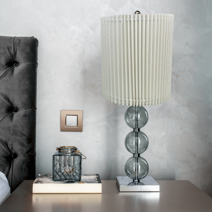 Norah Pleat Do-It-Yourself Easy Assembly Knife Pleated Drum Lamp Shade - Image 10