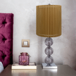 Norah Pleat Do-It-Yourself Easy Assembly Knife Pleated Drum Lamp Shade - Image 11