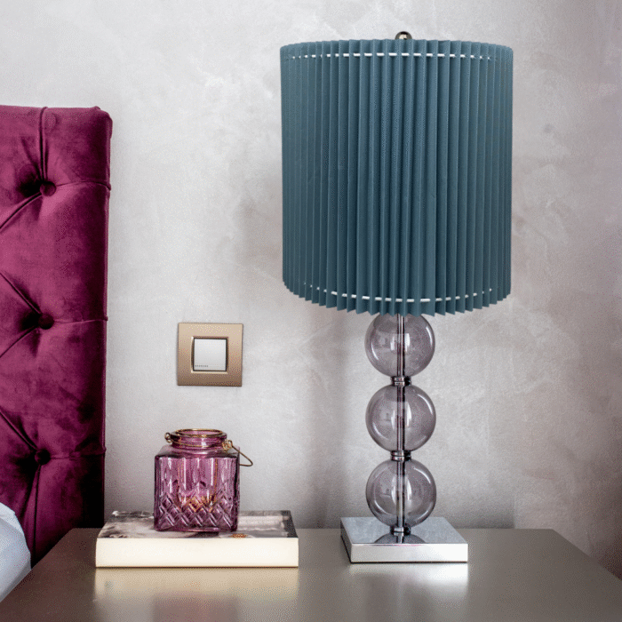 Norah Pleat Do-It-Yourself Easy Assembly Knife Pleated Drum Lamp Shade - Image 12