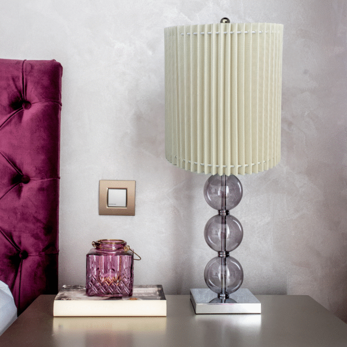 Norah Pleat Do-It-Yourself Easy Assembly Knife Pleated Drum Lamp Shade - Image 13