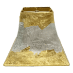 Royal Designs, Inc Square Bell Gold Leaf Shade, Handmade in USA - Image 5