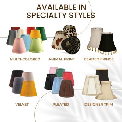 thumbnail image 2 of Royal Designs Pleated Empire Chandelier Shade - Eggshell 3x4.25x4.25 Inch Clip-On 2 of 11