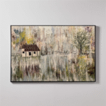 Premium Aluminum Floating Canvas Picture Frames From Sizes 8 x 8 to 60 x 60, Brushed Silver - Image 5